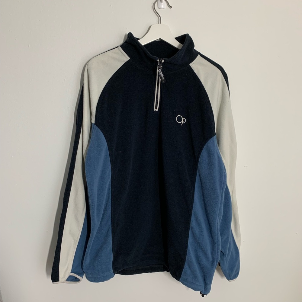 Y2K Ocean Pacific OP quarter zip sweater